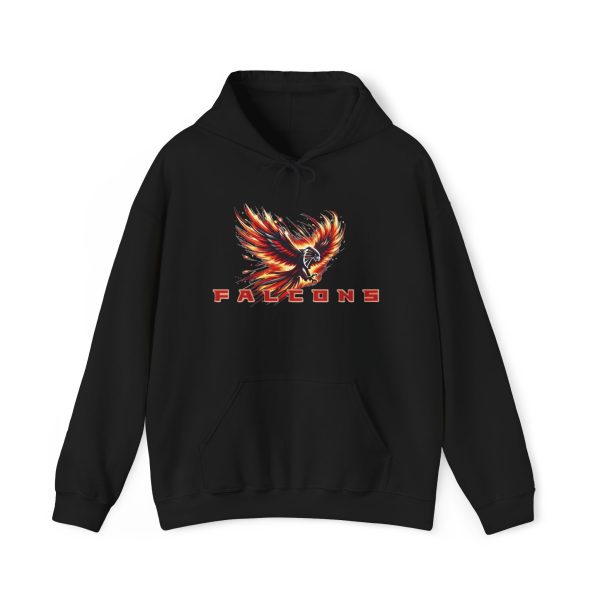 Scorched Falcons Hooded Sweatshirt