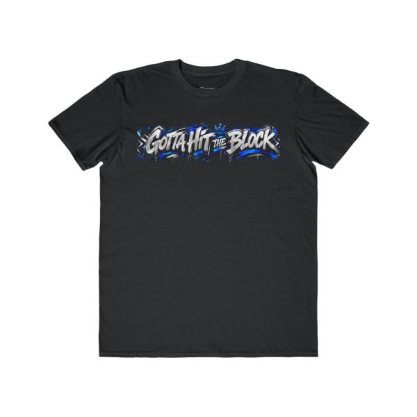 Blue Gotta Hit The Block Banner Tee