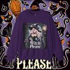 9722036578928874331_2048_custom.jpeg Witch Please Blonde Sweatshirt - Halloween Unisex Crewneck